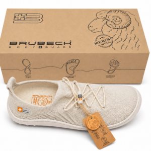 Brubeck Barefoot Merino Damskie Buty Minimalistyczne kolor Kremowe