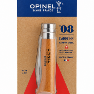 Nóż Składany Opinel No.08 Carbone  XC90 Bushcraft Survival EDC Camping Virobloc