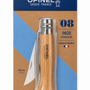 Nóż Składany Turystyczny OPINEL No.8 INOX Virobloc EDC Stal Nierdzewna 8,5 cm Outdoor Camping Bushcraft