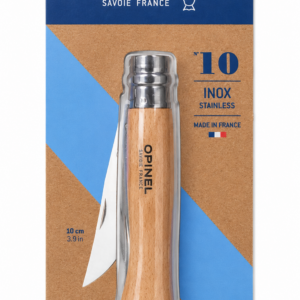 Nóż Składany OPINEL No.10 INOX Stal Nierdzewna Virobloc 10 cm Outdoor Bushcraft Camping EDC